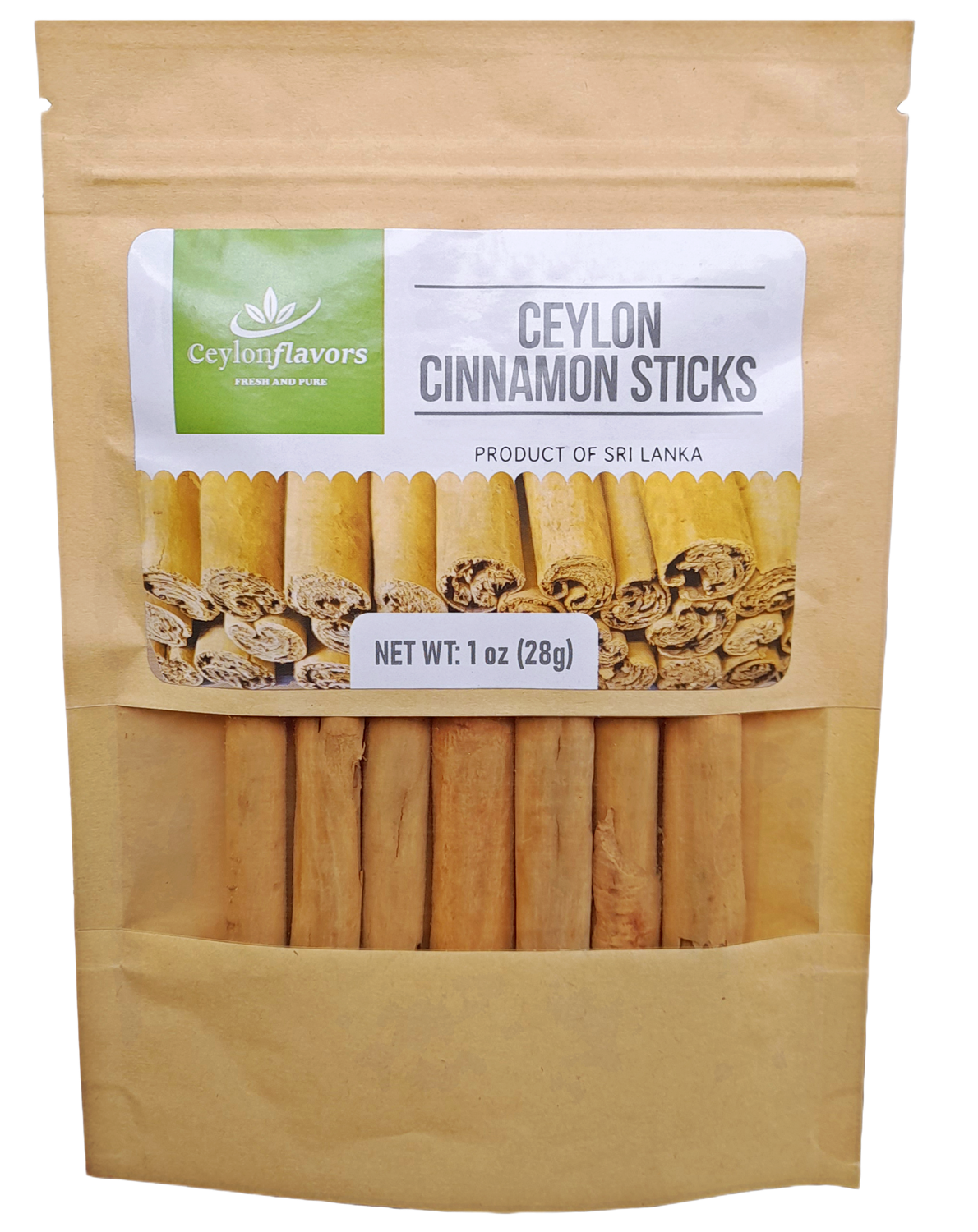 Ceylon Cinnamon Sticks - 3" fine cut, 28g (1oz) - C5 Premium Special Grade - Pure/True Cinnamon - USDA & Soil Association Certified 100% Organic , UK Seller, Free Shipping in UK