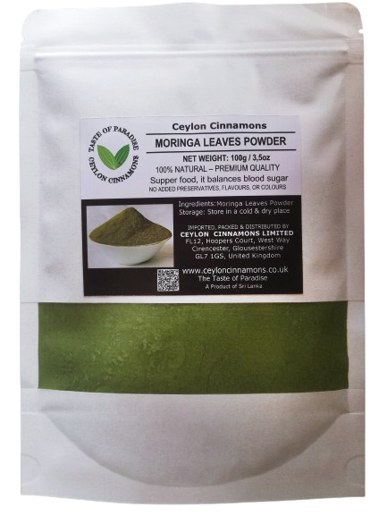 Dried Moringa Leaves Powder, 100g, Supper food, It balances blood sugar, Premium Grade