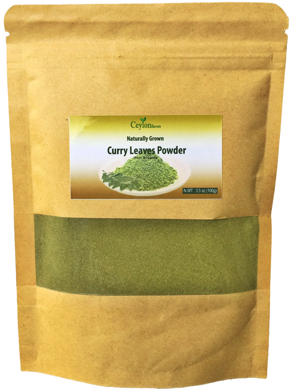 Curry Leaves Powder 100g (3.5oz) - Naturally grown, Air dried, UK Seller