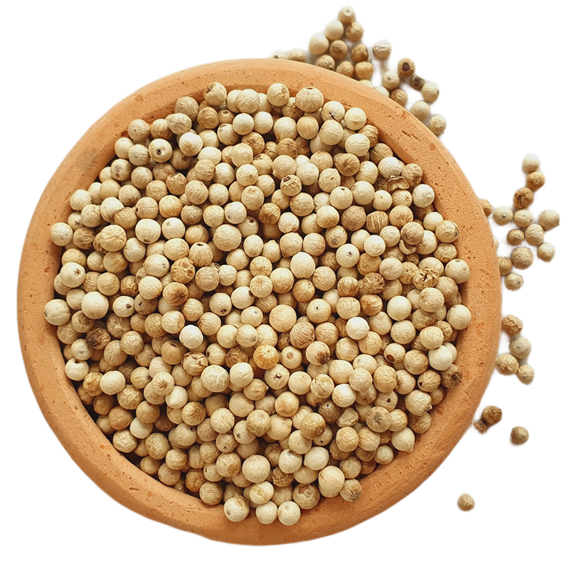 Peppercorn White Whole -100g (3.5oz) - USDA Certified,100% Organic, Premium Grade - UK Seller